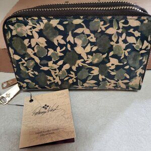 Patricia Nash Nevina Leather Wallet with RFID Technology OLIVE GROVES